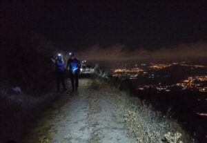 Monte Ciccia in notturno