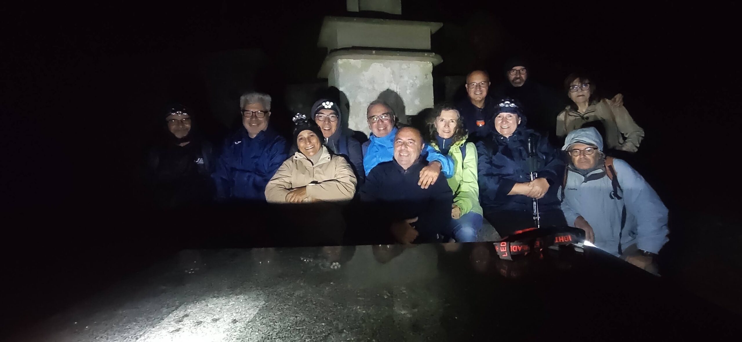 Trekking notturno a Musolino