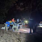 trekking notturno a Candelara