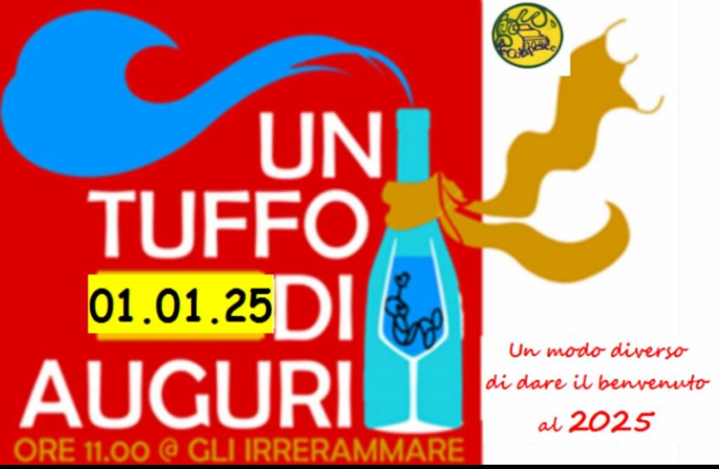 Un tuffo di Auguri – 01.01.2025