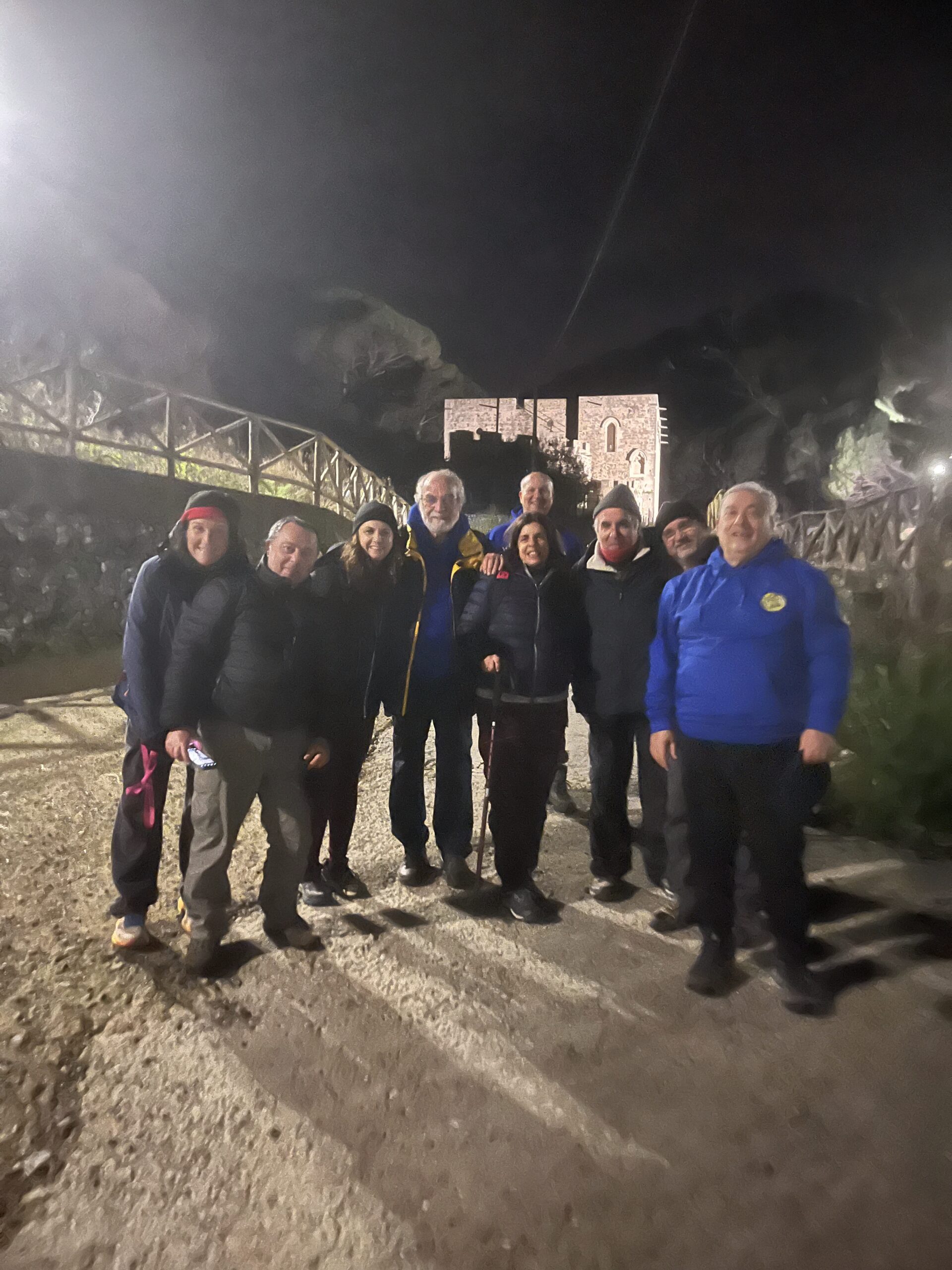 Trekking notturno del 21 febbraio 2025