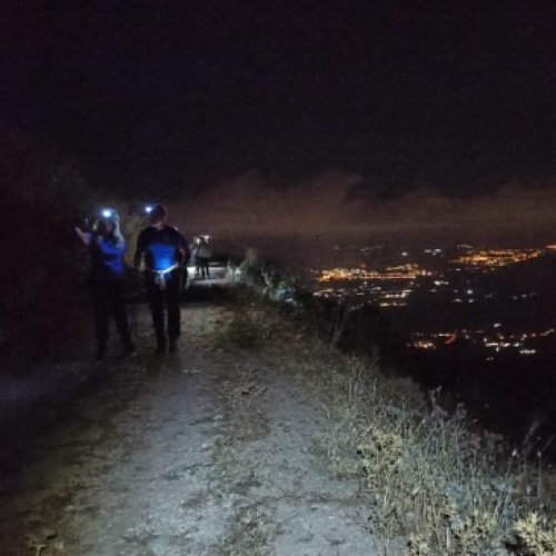 Monte Ciccia in notturno