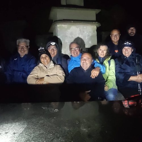 Trekking notturno a Musolino