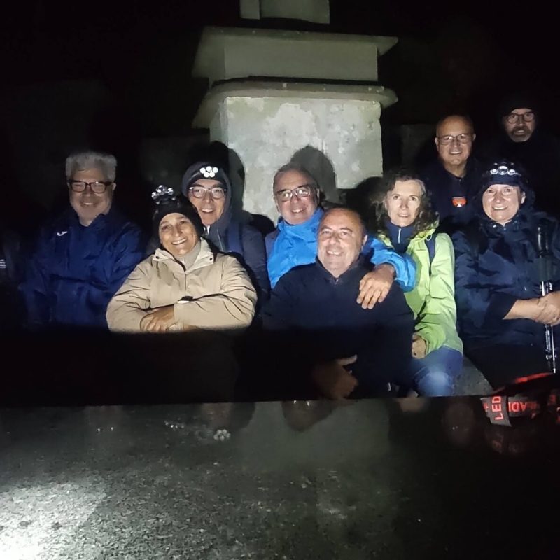 Trekking notturno a Musolino